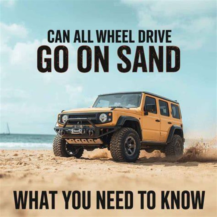 Can AWD drive on sand?