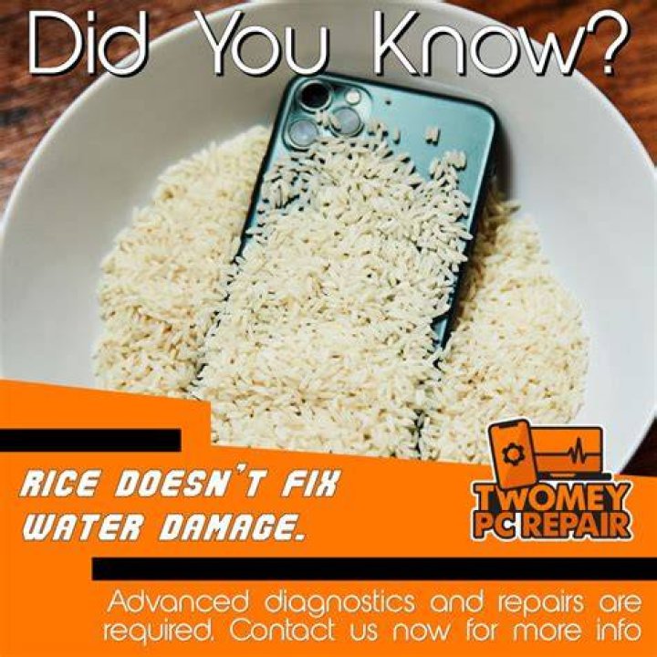 Does rice fix water damage?
