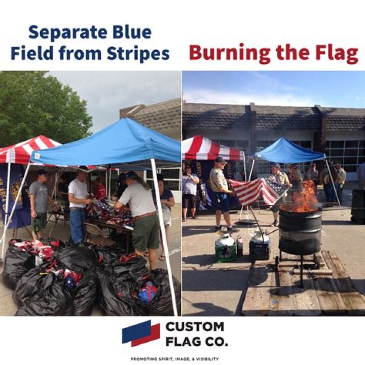 Is burning the flag illegal?