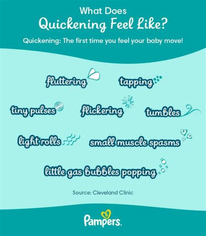 What does quickening feel like?